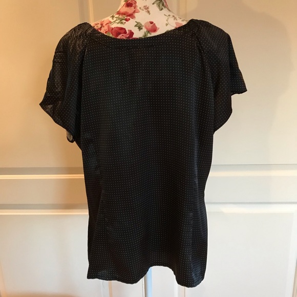 Apt. 9 short sleeve silky blouse - Picture 4 of 6